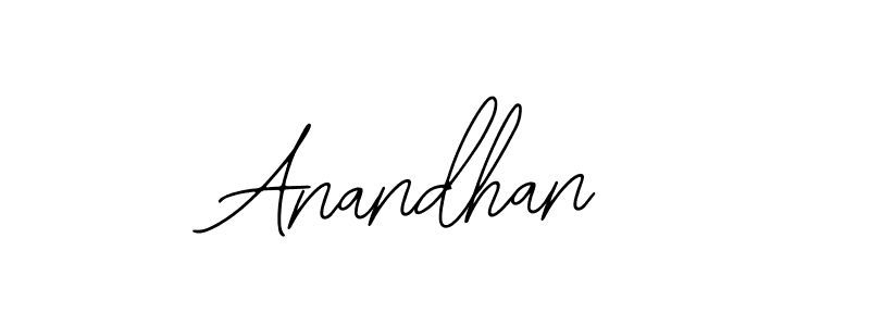 You should practise on your own different ways (Bearetta-2O07w) to write your name (Anandhan) in signature. don't let someone else do it for you. Anandhan signature style 12 images and pictures png