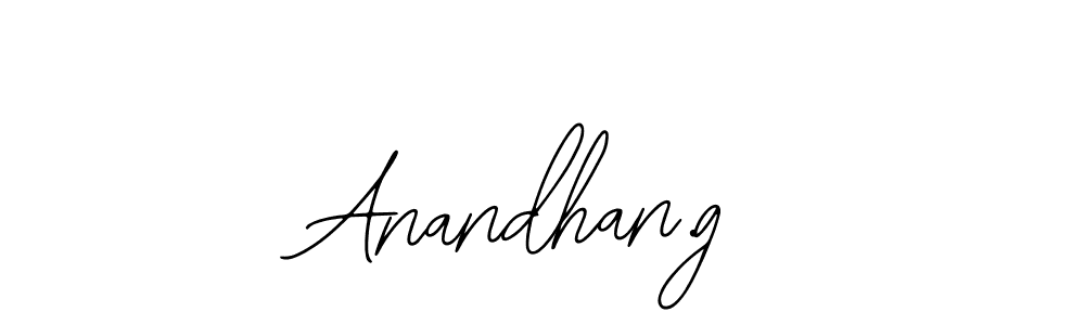 Make a beautiful signature design for name Anandhan.g. With this signature (Bearetta-2O07w) style, you can create a handwritten signature for free. Anandhan.g signature style 12 images and pictures png