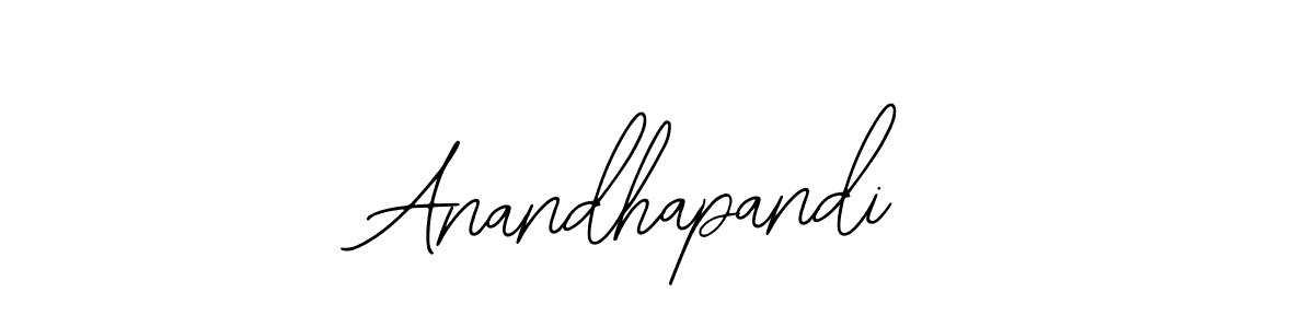 You should practise on your own different ways (Bearetta-2O07w) to write your name (Anandhapandi) in signature. don't let someone else do it for you. Anandhapandi signature style 12 images and pictures png