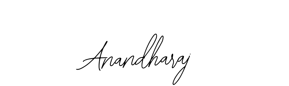 Design your own signature with our free online signature maker. With this signature software, you can create a handwritten (Bearetta-2O07w) signature for name Anandharaj. Anandharaj signature style 12 images and pictures png