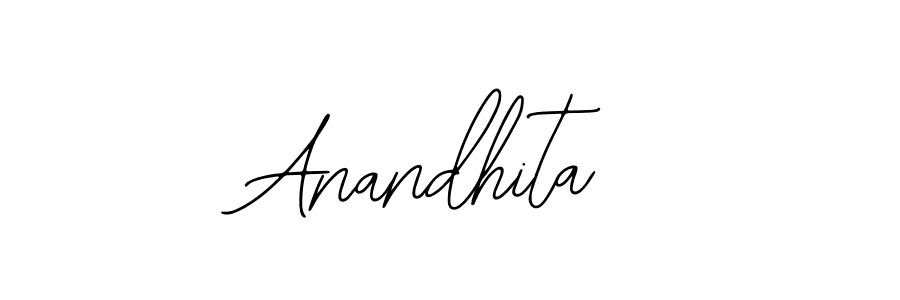 Also we have Anandhita name is the best signature style. Create professional handwritten signature collection using Bearetta-2O07w autograph style. Anandhita signature style 12 images and pictures png
