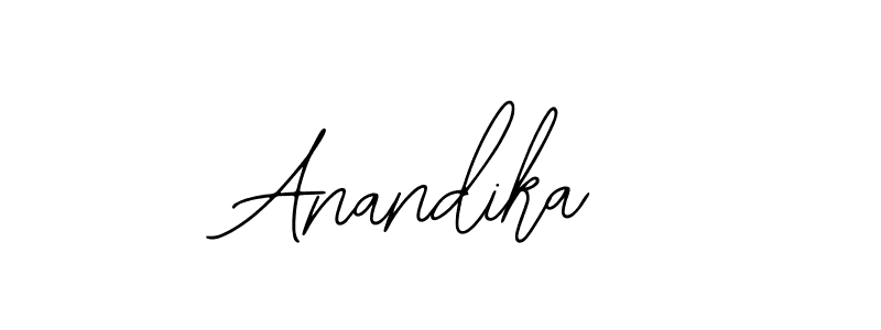 Make a beautiful signature design for name Anandika. Use this online signature maker to create a handwritten signature for free. Anandika signature style 12 images and pictures png