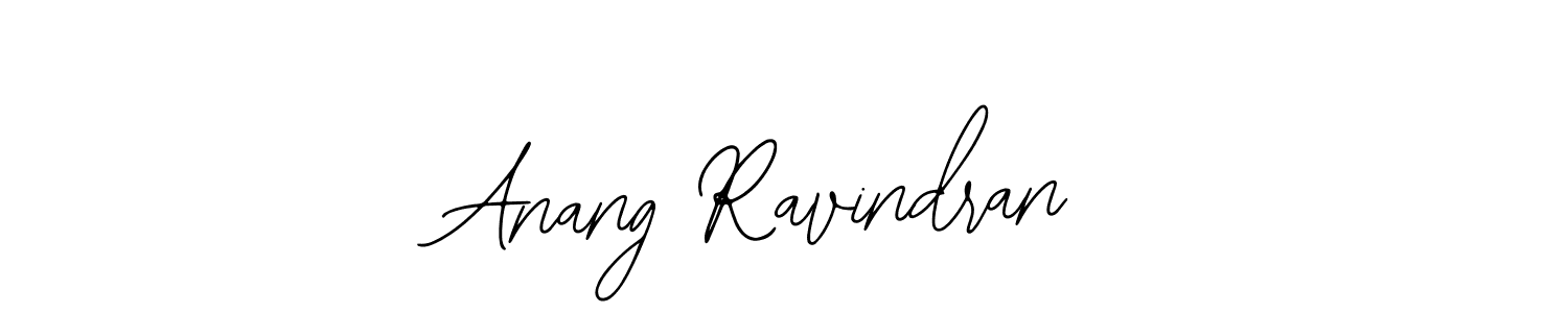 How to make Anang Ravindran signature? Bearetta-2O07w is a professional autograph style. Create handwritten signature for Anang Ravindran name. Anang Ravindran signature style 12 images and pictures png