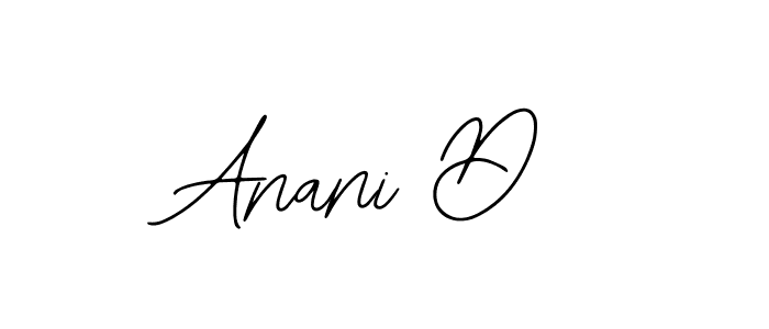 Use a signature maker to create a handwritten signature online. With this signature software, you can design (Bearetta-2O07w) your own signature for name Anani D. Anani D signature style 12 images and pictures png