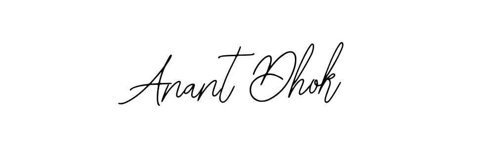 Anant Dhok stylish signature style. Best Handwritten Sign (Bearetta-2O07w) for my name. Handwritten Signature Collection Ideas for my name Anant Dhok. Anant Dhok signature style 12 images and pictures png