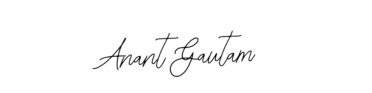 It looks lik you need a new signature style for name Anant Gautam. Design unique handwritten (Bearetta-2O07w) signature with our free signature maker in just a few clicks. Anant Gautam signature style 12 images and pictures png