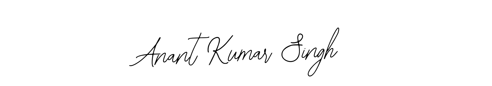 How to make Anant Kumar Singh name signature. Use Bearetta-2O07w style for creating short signs online. This is the latest handwritten sign. Anant Kumar Singh signature style 12 images and pictures png