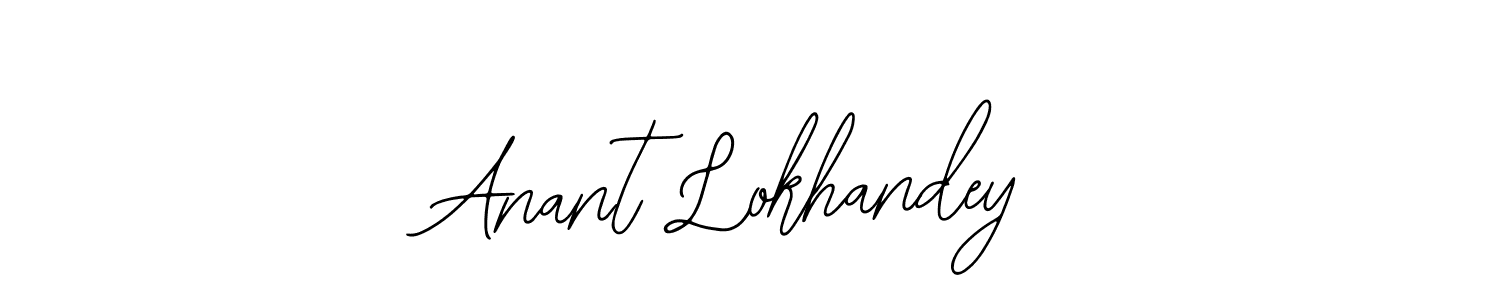 Check out images of Autograph of Anant Lokhandey name. Actor Anant Lokhandey Signature Style. Bearetta-2O07w is a professional sign style online. Anant Lokhandey signature style 12 images and pictures png
