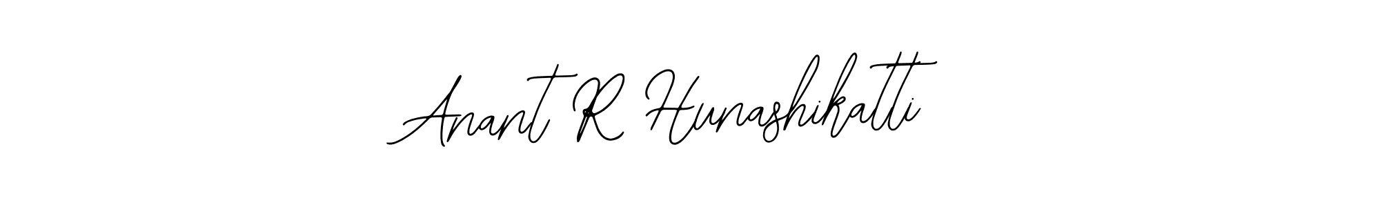 Design your own signature with our free online signature maker. With this signature software, you can create a handwritten (Bearetta-2O07w) signature for name Anant R Hunashikatti. Anant R Hunashikatti signature style 12 images and pictures png