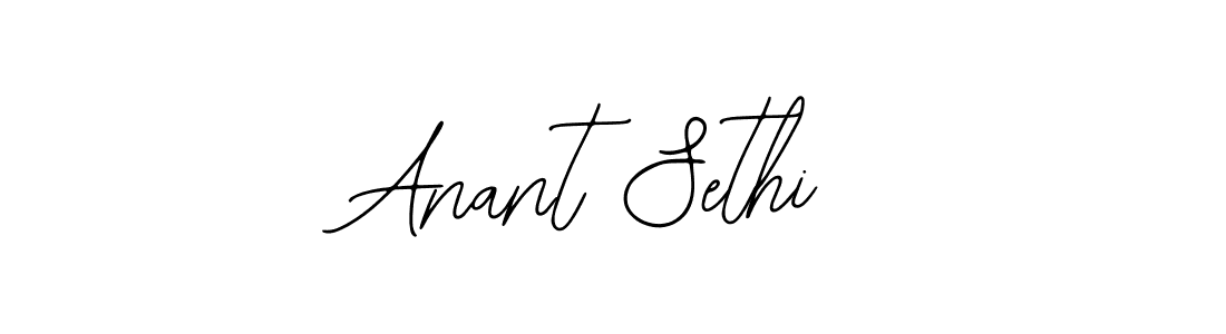 Create a beautiful signature design for name Anant Sethi. With this signature (Bearetta-2O07w) fonts, you can make a handwritten signature for free. Anant Sethi signature style 12 images and pictures png