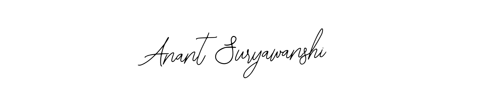 Design your own signature with our free online signature maker. With this signature software, you can create a handwritten (Bearetta-2O07w) signature for name Anant Suryawanshi. Anant Suryawanshi signature style 12 images and pictures png