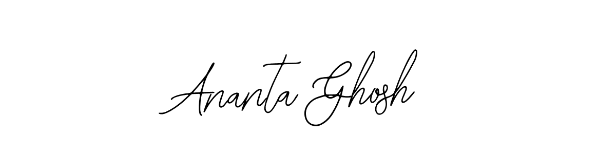 Make a beautiful signature design for name Ananta Ghosh. With this signature (Bearetta-2O07w) style, you can create a handwritten signature for free. Ananta Ghosh signature style 12 images and pictures png
