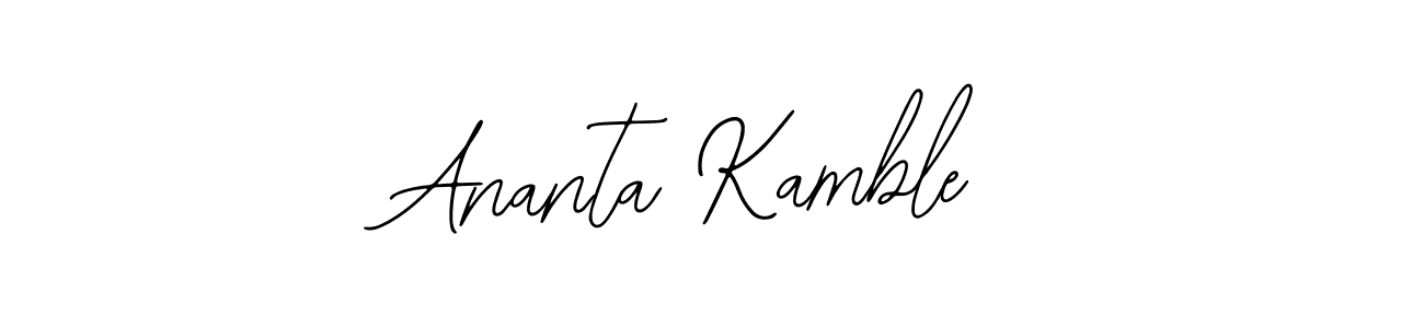 Create a beautiful signature design for name Ananta Kamble. With this signature (Bearetta-2O07w) fonts, you can make a handwritten signature for free. Ananta Kamble signature style 12 images and pictures png