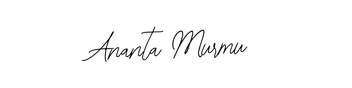 Use a signature maker to create a handwritten signature online. With this signature software, you can design (Bearetta-2O07w) your own signature for name Ananta Murmu. Ananta Murmu signature style 12 images and pictures png