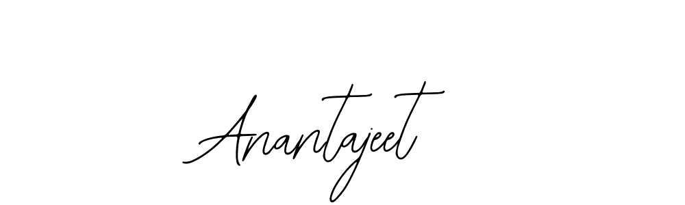 You should practise on your own different ways (Bearetta-2O07w) to write your name (Anantajeet) in signature. don't let someone else do it for you. Anantajeet signature style 12 images and pictures png