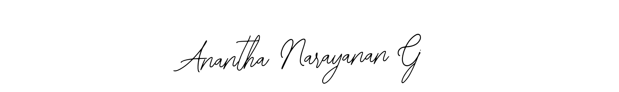 Make a beautiful signature design for name Anantha Narayanan Cj. With this signature (Bearetta-2O07w) style, you can create a handwritten signature for free. Anantha Narayanan Cj signature style 12 images and pictures png