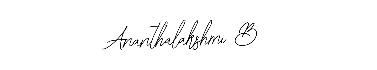 It looks lik you need a new signature style for name Ananthalakshmi B. Design unique handwritten (Bearetta-2O07w) signature with our free signature maker in just a few clicks. Ananthalakshmi B signature style 12 images and pictures png
