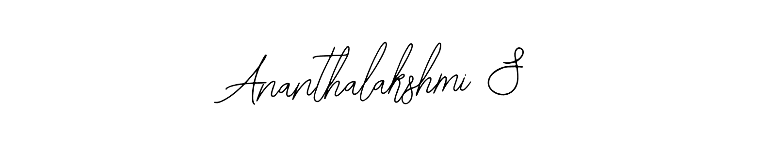 Create a beautiful signature design for name Ananthalakshmi S. With this signature (Bearetta-2O07w) fonts, you can make a handwritten signature for free. Ananthalakshmi S signature style 12 images and pictures png