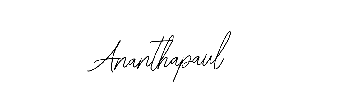 Make a short Ananthapaul signature style. Manage your documents anywhere anytime using Bearetta-2O07w. Create and add eSignatures, submit forms, share and send files easily. Ananthapaul signature style 12 images and pictures png