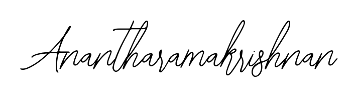 This is the best signature style for the Anantharamakrishnan name. Also you like these signature font (Bearetta-2O07w). Mix name signature. Anantharamakrishnan signature style 12 images and pictures png