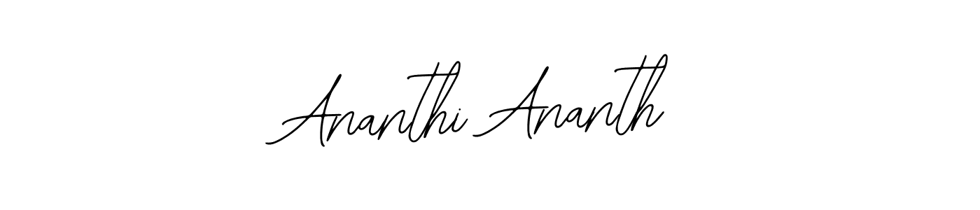 Make a beautiful signature design for name Ananthi Ananth. With this signature (Bearetta-2O07w) style, you can create a handwritten signature for free. Ananthi Ananth signature style 12 images and pictures png
