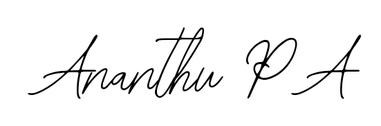 Create a beautiful signature design for name Ananthu P A. With this signature (Bearetta-2O07w) fonts, you can make a handwritten signature for free. Ananthu P A signature style 12 images and pictures png