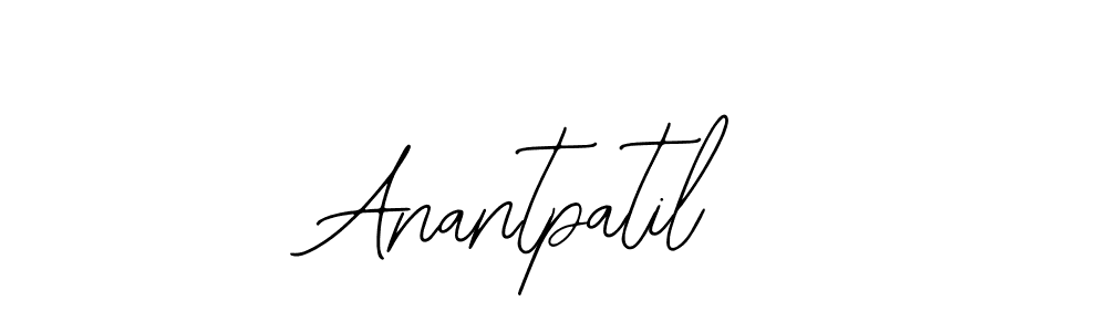 The best way (Bearetta-2O07w) to make a short signature is to pick only two or three words in your name. The name Anantpatil include a total of six letters. For converting this name. Anantpatil signature style 12 images and pictures png