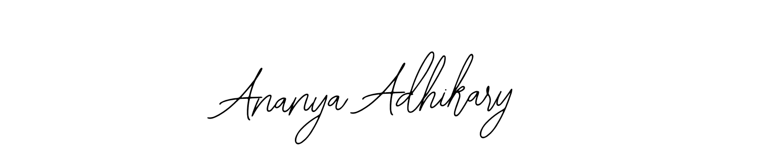 Similarly Bearetta-2O07w is the best handwritten signature design. Signature creator online .You can use it as an online autograph creator for name Ananya Adhikary. Ananya Adhikary signature style 12 images and pictures png