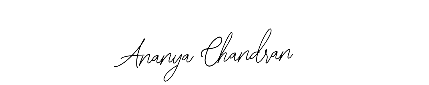 Use a signature maker to create a handwritten signature online. With this signature software, you can design (Bearetta-2O07w) your own signature for name Ananya Chandran. Ananya Chandran signature style 12 images and pictures png