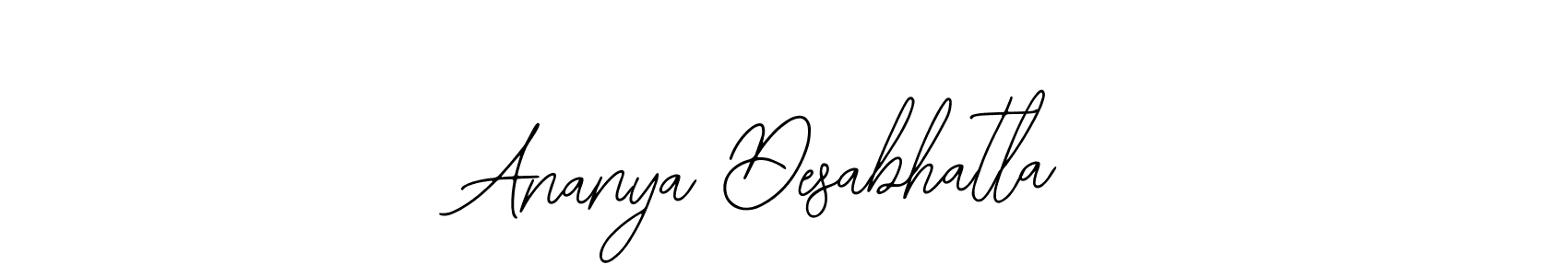 Similarly Bearetta-2O07w is the best handwritten signature design. Signature creator online .You can use it as an online autograph creator for name Ananya Desabhatla. Ananya Desabhatla signature style 12 images and pictures png