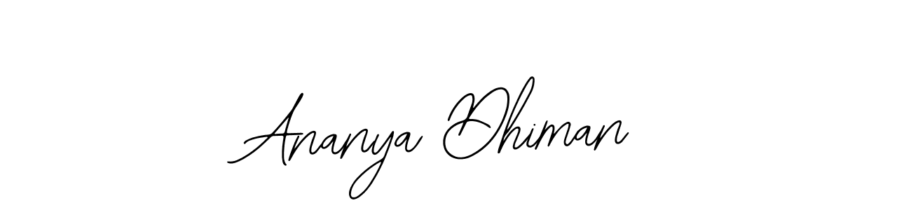 Make a beautiful signature design for name Ananya Dhiman. Use this online signature maker to create a handwritten signature for free. Ananya Dhiman signature style 12 images and pictures png