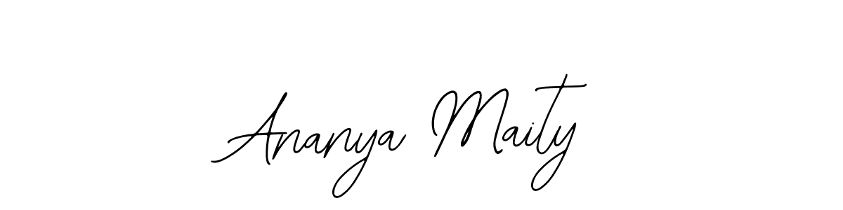 How to make Ananya Maity signature? Bearetta-2O07w is a professional autograph style. Create handwritten signature for Ananya Maity name. Ananya Maity signature style 12 images and pictures png