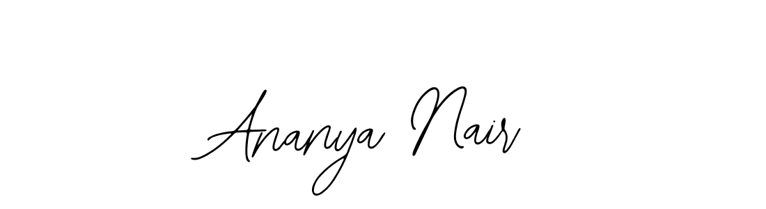 Best and Professional Signature Style for Ananya Nair. Bearetta-2O07w Best Signature Style Collection. Ananya Nair signature style 12 images and pictures png