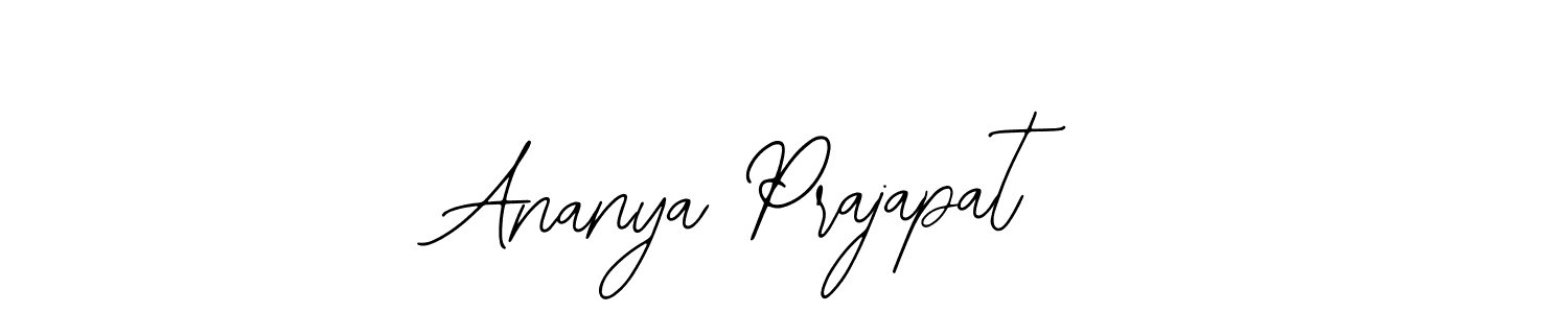 It looks lik you need a new signature style for name Ananya Prajapat. Design unique handwritten (Bearetta-2O07w) signature with our free signature maker in just a few clicks. Ananya Prajapat signature style 12 images and pictures png