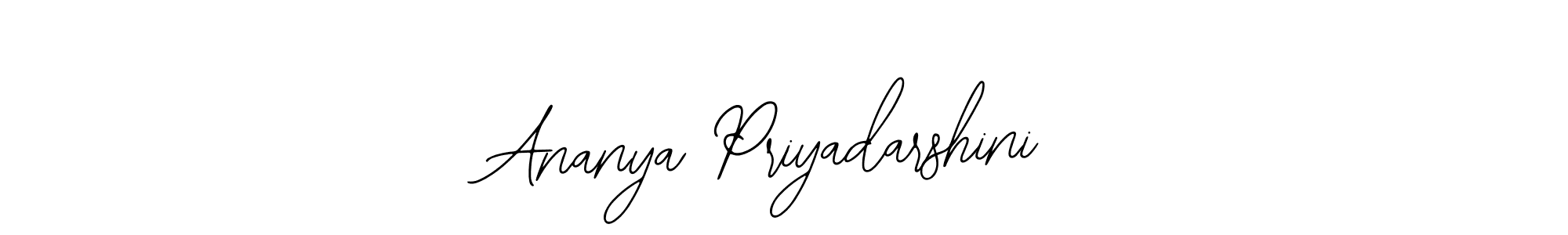 Use a signature maker to create a handwritten signature online. With this signature software, you can design (Bearetta-2O07w) your own signature for name Ananya Priyadarshini. Ananya Priyadarshini signature style 12 images and pictures png