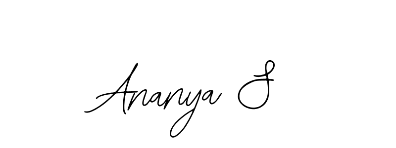 Create a beautiful signature design for name Ananya S. With this signature (Bearetta-2O07w) fonts, you can make a handwritten signature for free. Ananya S signature style 12 images and pictures png
