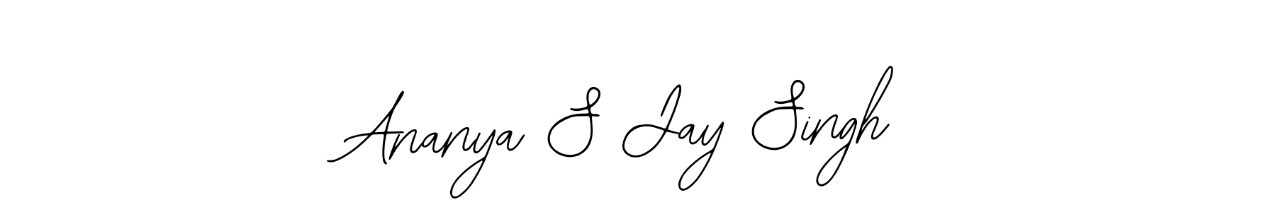 How to Draw Ananya S Jay Singh signature style? Bearetta-2O07w is a latest design signature styles for name Ananya S Jay Singh. Ananya S Jay Singh signature style 12 images and pictures png