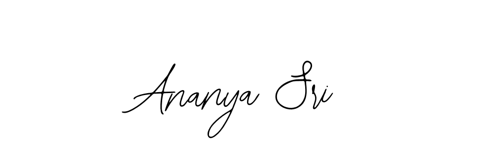 if you are searching for the best signature style for your name Ananya Sri. so please give up your signature search. here we have designed multiple signature styles  using Bearetta-2O07w. Ananya Sri signature style 12 images and pictures png