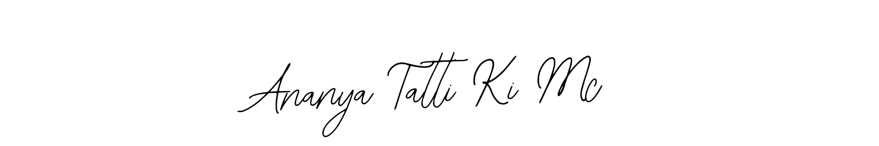 You can use this online signature creator to create a handwritten signature for the name Ananya Tatti Ki Mc. This is the best online autograph maker. Ananya Tatti Ki Mc signature style 12 images and pictures png