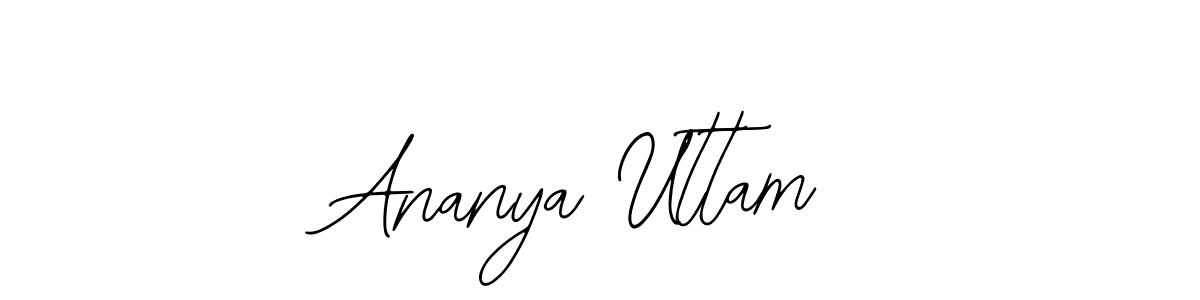 Make a beautiful signature design for name Ananya Uttam. Use this online signature maker to create a handwritten signature for free. Ananya Uttam signature style 12 images and pictures png