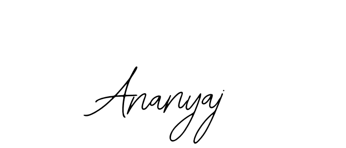 Also we have Ananyaj name is the best signature style. Create professional handwritten signature collection using Bearetta-2O07w autograph style. Ananyaj signature style 12 images and pictures png