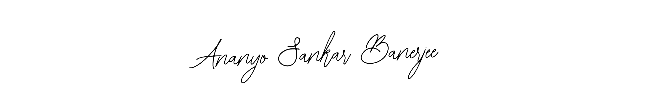 You should practise on your own different ways (Bearetta-2O07w) to write your name (Ananyo Sankar Banerjee) in signature. don't let someone else do it for you. Ananyo Sankar Banerjee signature style 12 images and pictures png