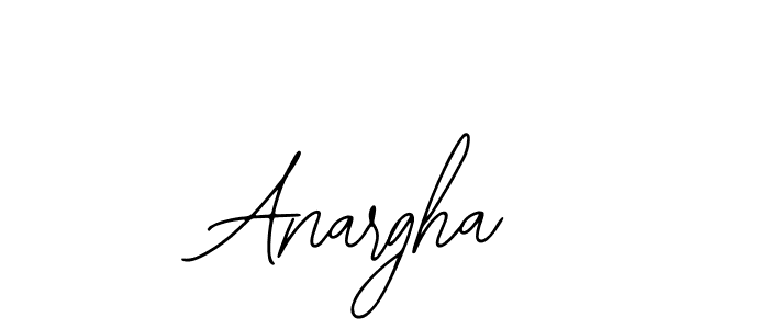 How to make Anargha signature? Bearetta-2O07w is a professional autograph style. Create handwritten signature for Anargha name. Anargha signature style 12 images and pictures png