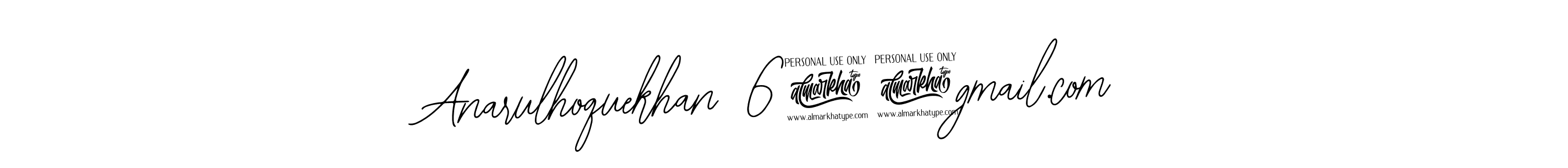 How to Draw Anarulhoquekhan567@gmail.com signature style? Bearetta-2O07w is a latest design signature styles for name Anarulhoquekhan567@gmail.com. Anarulhoquekhan567@gmail.com signature style 12 images and pictures png