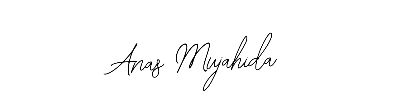 Make a beautiful signature design for name Anas Mujahida. Use this online signature maker to create a handwritten signature for free. Anas Mujahida signature style 12 images and pictures png