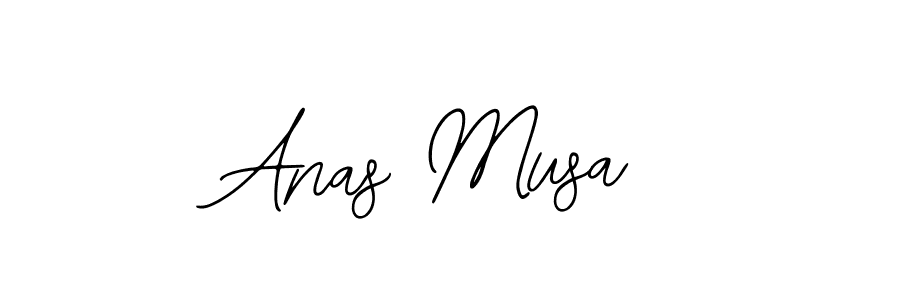 How to make Anas Musa signature? Bearetta-2O07w is a professional autograph style. Create handwritten signature for Anas Musa name. Anas Musa signature style 12 images and pictures png