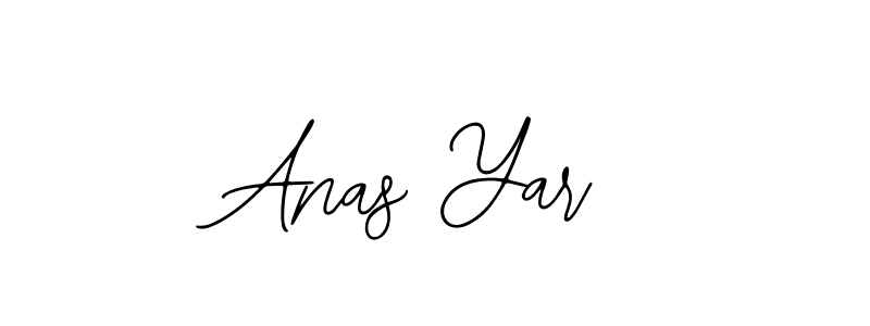 Use a signature maker to create a handwritten signature online. With this signature software, you can design (Bearetta-2O07w) your own signature for name Anas Yar. Anas Yar signature style 12 images and pictures png