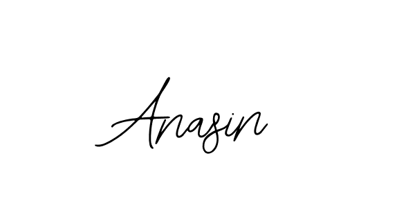 How to make Anasin signature? Bearetta-2O07w is a professional autograph style. Create handwritten signature for Anasin name. Anasin signature style 12 images and pictures png