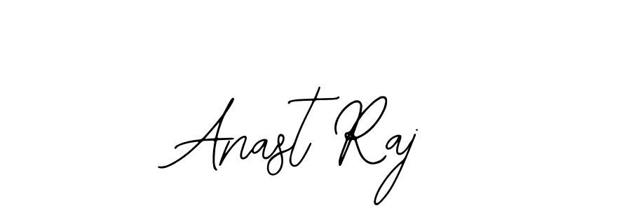 You should practise on your own different ways (Bearetta-2O07w) to write your name (Anast Raj) in signature. don't let someone else do it for you. Anast Raj signature style 12 images and pictures png