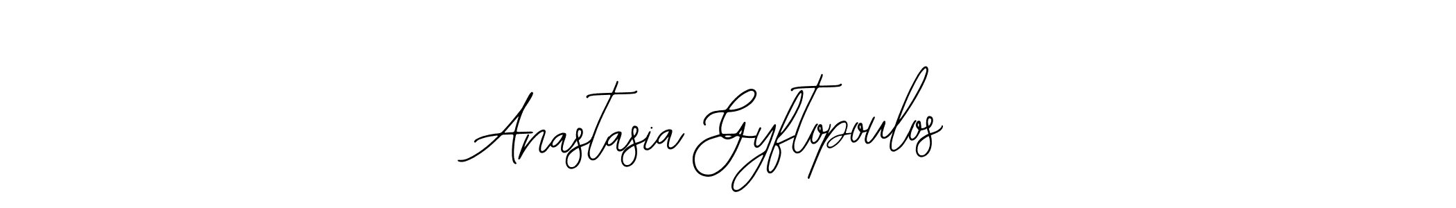 Design your own signature with our free online signature maker. With this signature software, you can create a handwritten (Bearetta-2O07w) signature for name Anastasia Gyftopoulos. Anastasia Gyftopoulos signature style 12 images and pictures png